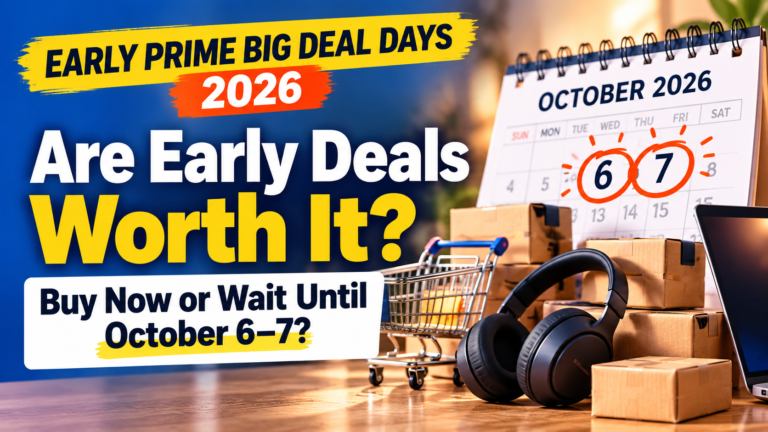 Early Prime Big Deal Days 2026 deals — buy now or wait until October 6–7