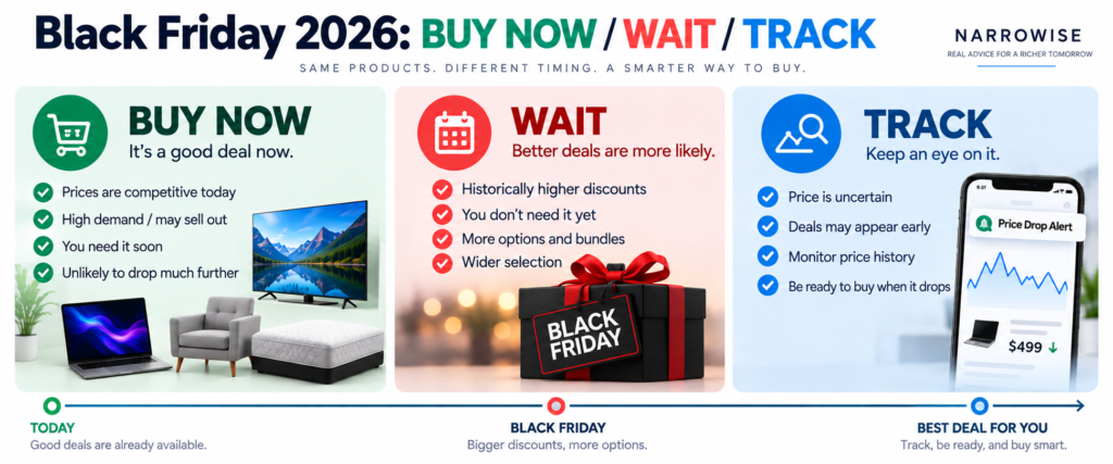 Should you wait until Black Friday? Buy now, wait, or track price guide for 2026